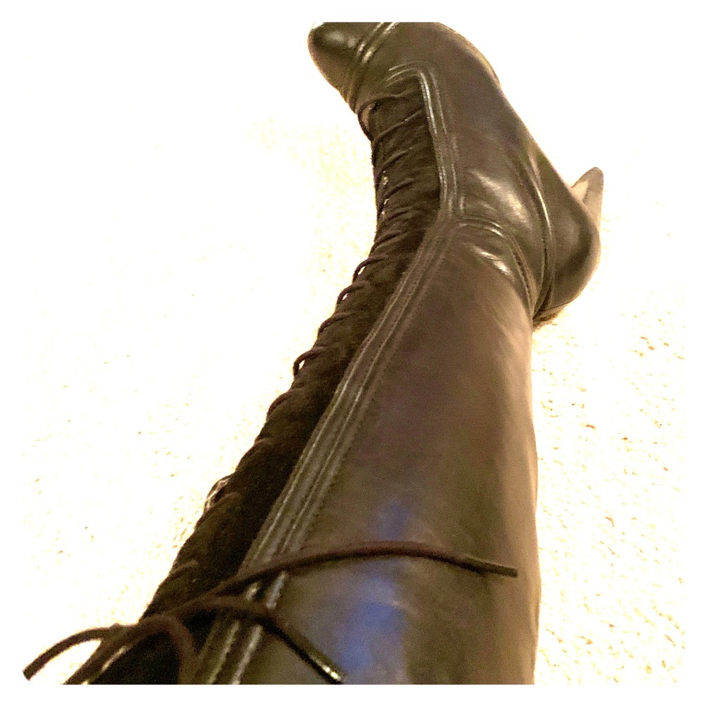 Max Studio Black Hurley boots